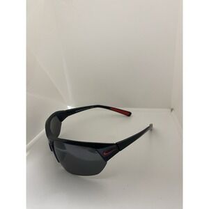 Mens Nike Skylon Ace P Sunglasses Black Red Athletic Frames Only EV0527 006 #3P